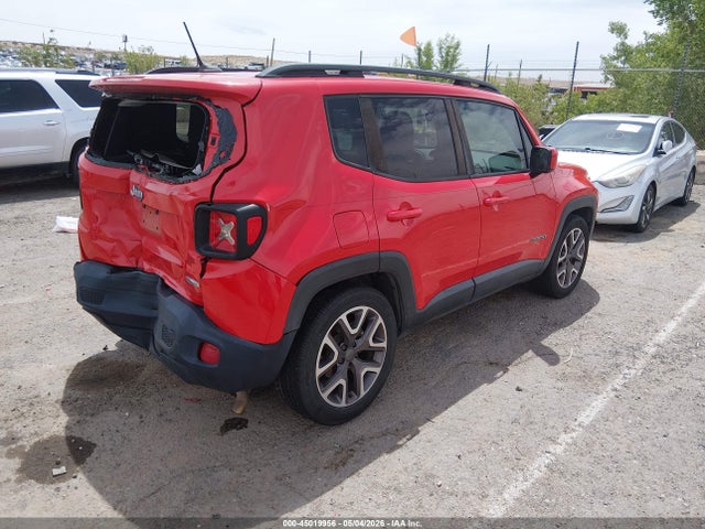 2015 Jeep Renegade Latitude მანქანა იყიდება აუქციონზე, vin: ZACCJABT2FPB30372, აუქციონის ნომერი: 45019956