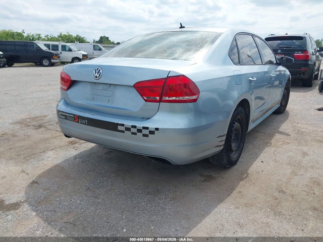 45019967 :رقم المزاد ، 1VWAP7A39CC090136 vin ، 2012 Volkswagen Passat 2.5l S مزاد بيع
