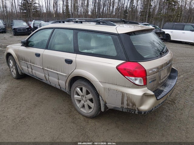 Aukcja sprzedaży 2009 Subaru Outback 2.5i, vin: 4S4BP61C597310483, numer aukcji: 45020007