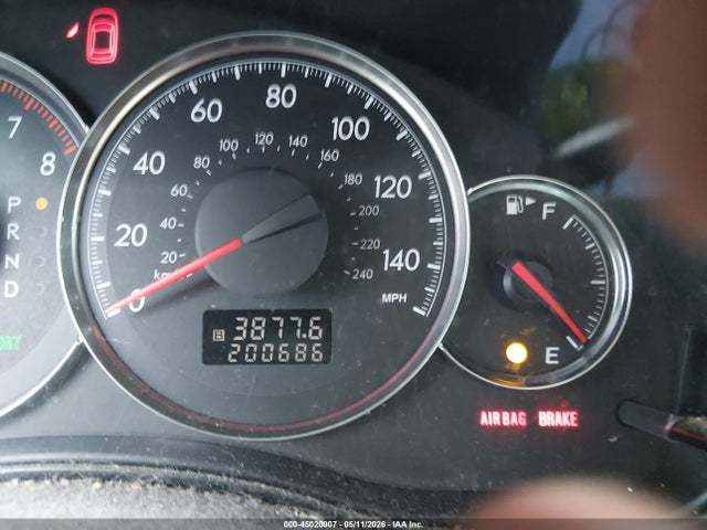 Aukcja sprzedaży 2009 Subaru Outback 2.5i, vin: 4S4BP61C597310483, numer aukcji: 45020007