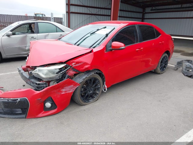 2016 Toyota Corolla S W/special Edition Pkg მანქანა იყიდება აუქციონზე, vin: 2T1BURHEXGC511880, აუქციონის ნომერი: 45020027