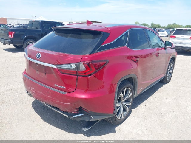 2020 Lexus Rx 450h მანქანა იყიდება აუქციონზე, vin: 2T2HGMDA9LC048563, აუქციონის ნომერი: 45020070