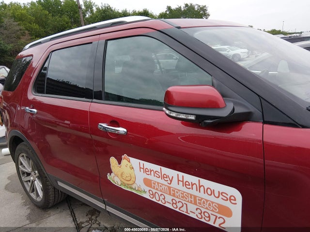 45020082 :رقم المزاد ، 1FM5K7FH4HGD98821 vin ، 2017 Ford Explorer Limited مزاد بيع