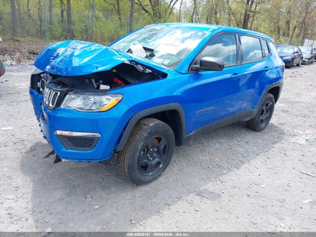 45020107 :رقم المزاد ، 3C4NJDAB2KT686106 vin ، 2019 Jeep Compass Sport 4x4 مزاد بيع