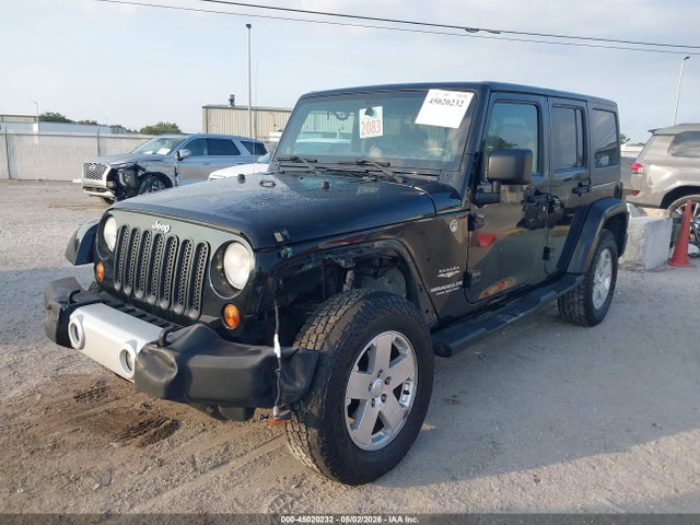 45020232 :رقم المزاد ، 1C4BJWEG9CL224241 vin ، 2012 Jeep Wrangler Unlimited Sahara مزاد بيع