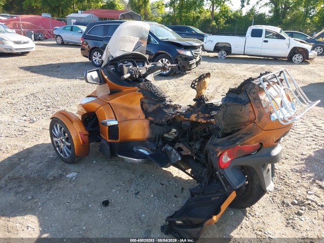 45020283 :رقم المزاد ، 2BXNBDD16EV000499 vin ، 2014 Can-am Spyder Roadster Rt/rts/rt Limited مزاد بيع