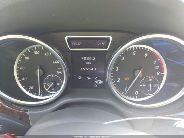 45020297 :رقم المزاد ، 4JGDA5HB8CA024123 vin ، 2012 Mercedes-benz Ml 350 4matic مزاد بيع