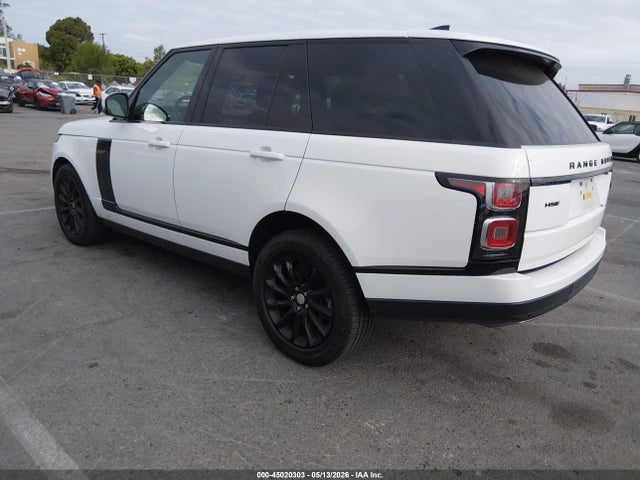 Продажа на аукционе авто 2018 Land Rover Range Rover 3.0l V6 Supercharged Hse, vin: SALGS2SV3JA515690, номер лота: 45020303