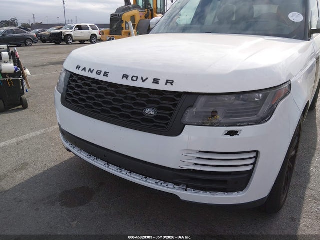 Продажа на аукционе авто 2018 Land Rover Range Rover 3.0l V6 Supercharged Hse, vin: SALGS2SV3JA515690, номер лота: 45020303