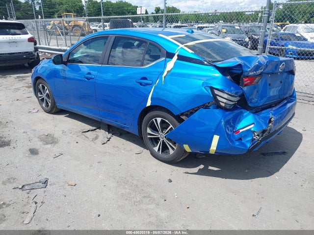 Продаж на аукціоні авто 2022 Nissan Sentra Sv Xtronic Cvt, vin: 3N1AB8CVXNY316686, номер лоту: 45020319