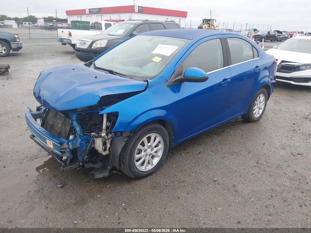 Продаж на аукціоні авто 2017 Chevrolet Sonic Lt Auto, vin: 1G1JD5SH5H4112914, номер лоту: 45020322