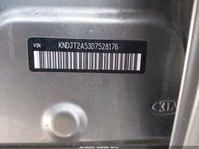 Продажа на аукционе авто 2013 Kia Soul, vin: KNDJT2A53D7528176, номер лота: 45020337