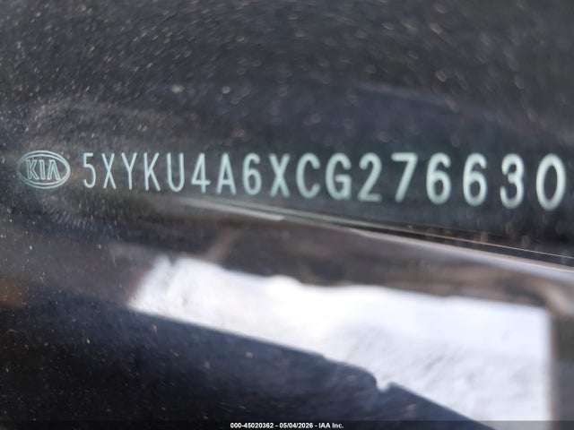 Aukcja sprzedaży 2012 Kia Sorento Ex, vin: 5XYKU4A6XCG276630, numer aukcji: 45020362