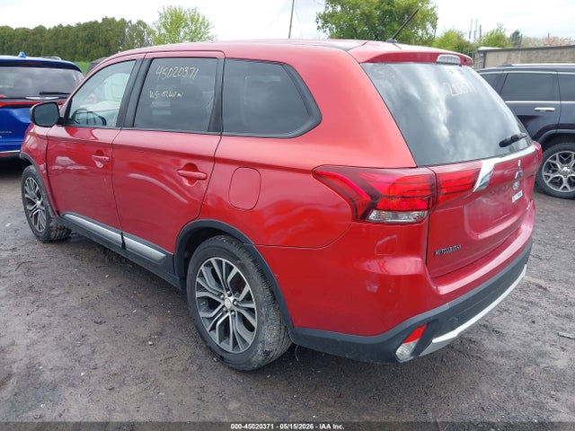 2016 Mitsubishi Outlander Es მანქანა იყიდება აუქციონზე, vin: JA4AD2A39GZ030613, აუქციონის ნომერი: 45020371