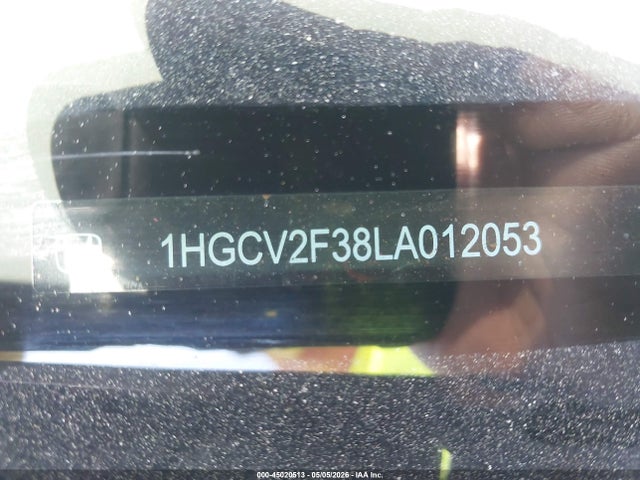 Aukcja sprzedaży 2020 Honda Accord Sport, vin: 1HGCV2F38LA012053, numer aukcji: 45020513