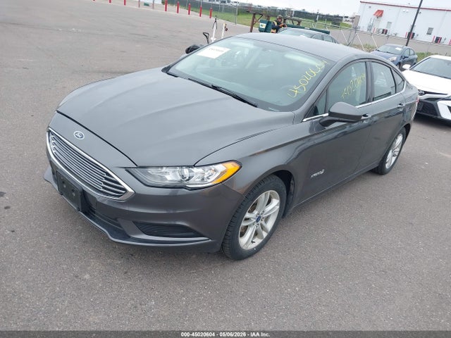 45020604 :رقم المزاد ، 3FA6P0LU9JR232429 vin ، 2018 Ford Fusion Hybrid Se مزاد بيع