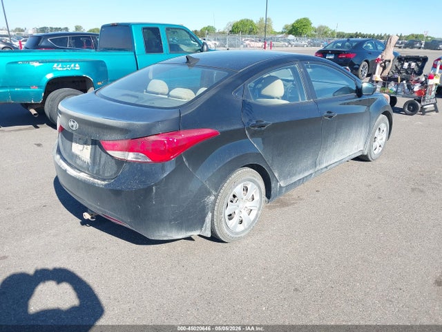 45020646 :رقم المزاد ، 5NPDH4AE6CH150780 vin ، 2012 Hyundai Elantra Gls مزاد بيع