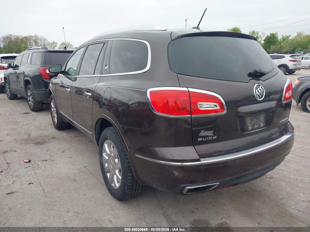 45020669 :رقم المزاد ، 5GAKRBKD3FJ244336 vin ، 2015 Buick Enclave Leather مزاد بيع