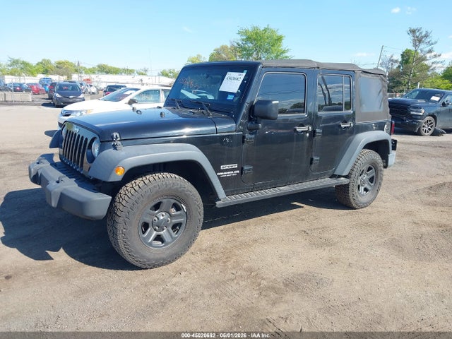 45020682 :رقم المزاد ، 1C4BJWDG5HL584048 vin ، 2017 Jeep Wrangler Unlimited Sport 4x4 مزاد بيع