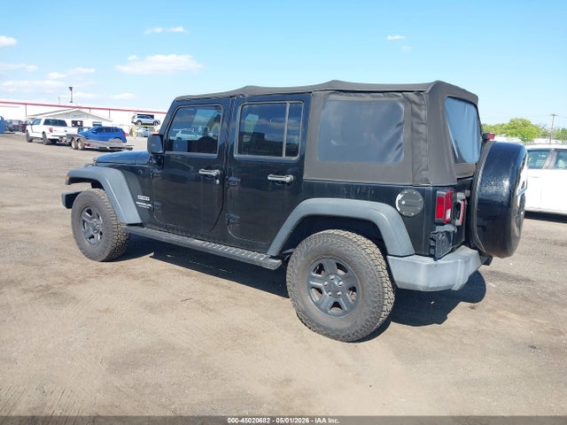 45020682 :رقم المزاد ، 1C4BJWDG5HL584048 vin ، 2017 Jeep Wrangler Unlimited Sport 4x4 مزاد بيع
