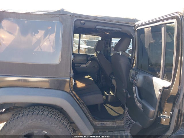 45020682 :رقم المزاد ، 1C4BJWDG5HL584048 vin ، 2017 Jeep Wrangler Unlimited Sport 4x4 مزاد بيع