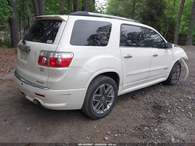 2012 Gmc Acadia Denali მანქანა იყიდება აუქციონზე, vin: 1GKKVTED1CJ384090, აუქციონის ნომერი: 45020697
