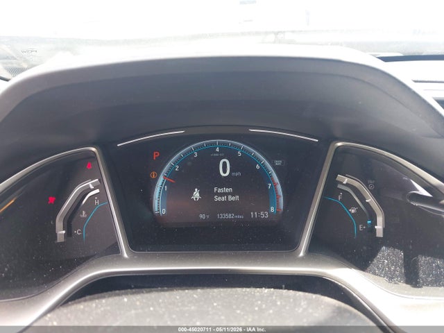 45020711 :رقم المزاد ، 19XFC2F79HE038119 vin ، 2017 Honda Civic Ex مزاد بيع