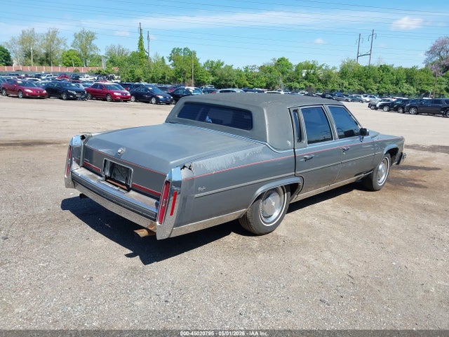 45020795 :رقم المزاد ، 1G6DW51Y1KR713461 vin ، 1989 Cadillac Brougham مزاد بيع