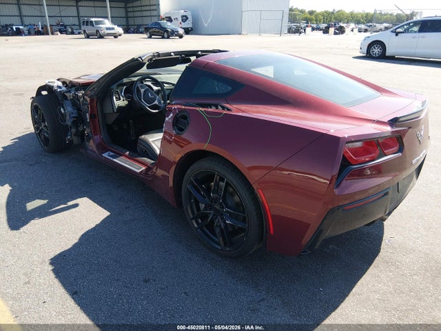 Продажа на аукционе авто 2019 Chevrolet Corvette Stingray, vin: 1G1YC2D76K5117707, номер лота: 45020811