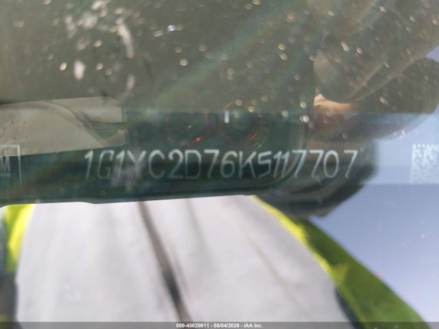 Продажа на аукционе авто 2019 Chevrolet Corvette Stingray, vin: 1G1YC2D76K5117707, номер лота: 45020811