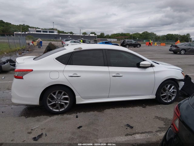 2015 Nissan Sentra Sr მანქანა იყიდება აუქციონზე, vin: 3N1AB7APXFY228527, აუქციონის ნომერი: 45020896