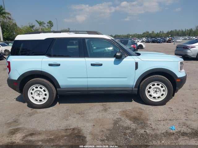 2025 Ford Bronco Sport Heritage მანქანა იყიდება აუქციონზე, vin: 3FMCR9GN7SRF35947, აუქციონის ნომერი: 45020926