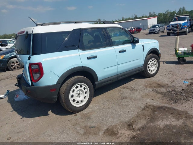 2025 Ford Bronco Sport Heritage მანქანა იყიდება აუქციონზე, vin: 3FMCR9GN7SRF35947, აუქციონის ნომერი: 45020926