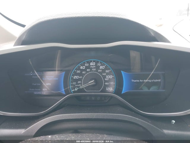 45020985 :رقم المزاد ، 1FADP5AU2DL502319 vin ، 2013 Ford C-max Hybrid Se مزاد بيع