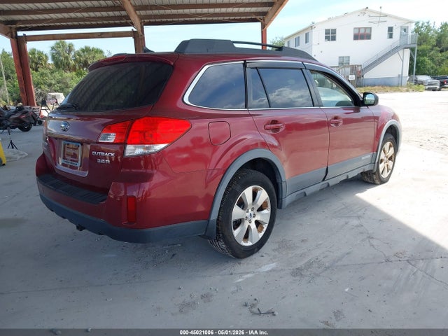 Aukcja sprzedaży 2012 Subaru Outback 3.6r Limited, vin: 4S4BRDLC0C2250872, numer aukcji: 45021006