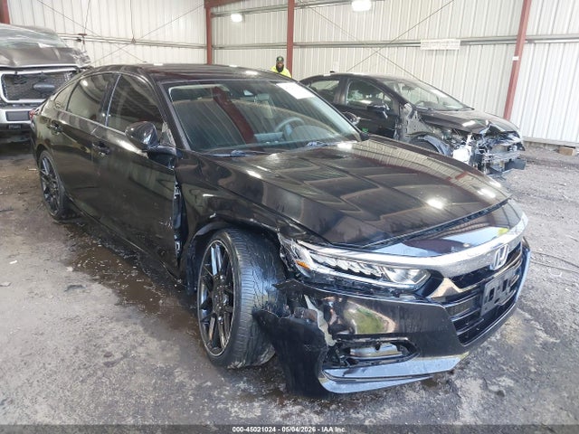 45021024 :رقم المزاد ، 1HGCV1F10KA148412 vin ، 2019 Honda Accord Lx مزاد بيع