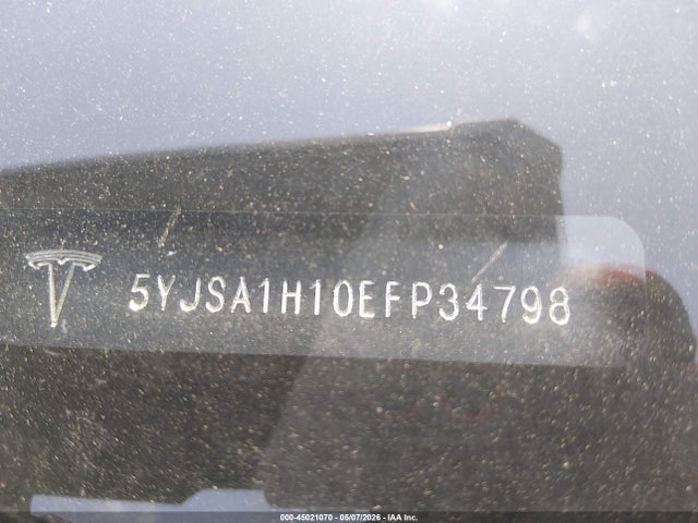 Aukcja sprzedaży 2014 Tesla Model S P85, vin: 5YJSA1H10EFP34798, numer aukcji: 45021070