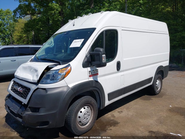2019 Ram Promaster 1500 High Roof 136 Wb მანქანა იყიდება აუქციონზე, vin: 3C6TRVBG2KE562686, აუქციონის ნომერი: 45021078