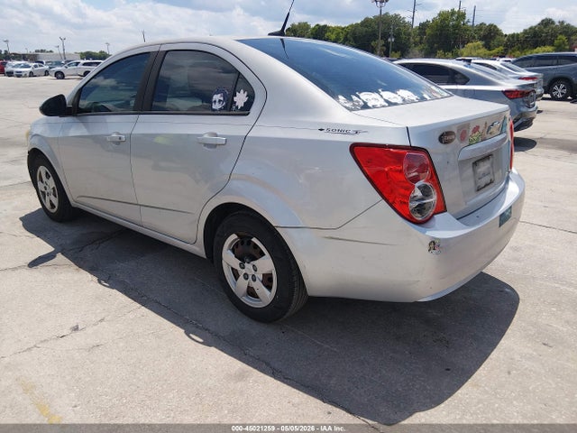Aukcja sprzedaży 2013 Chevrolet Sonic Ls Auto, vin: 1G1JA5SH3D4202596, numer aukcji: 45021259