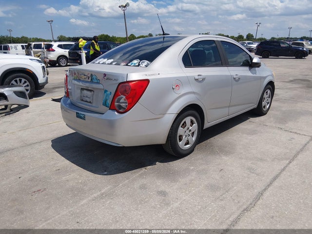 Aukcja sprzedaży 2013 Chevrolet Sonic Ls Auto, vin: 1G1JA5SH3D4202596, numer aukcji: 45021259