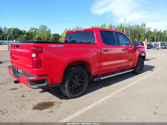 Aukcja sprzedaży 2022 Chevrolet Silverado 1500 4wd  Short Bed Custom, vin: 1GCPDBEK8NZ625130, numer aukcji: 45021307