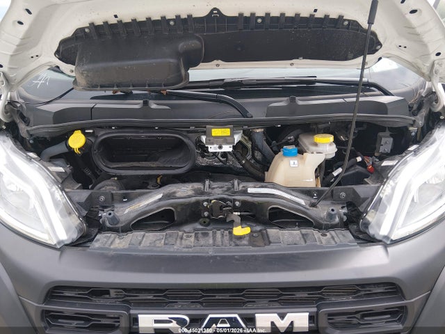 45021350 :رقم المزاد ، 3C6MRVHG1SE546376 vin ، 2025 Ram Promaster 3500 Tradesman High Roof 159 Wb W/pass Seat مزاد بيع