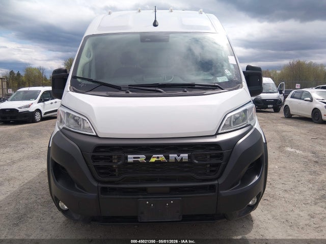 45021350 :رقم المزاد ، 3C6MRVHG1SE546376 vin ، 2025 Ram Promaster 3500 Tradesman High Roof 159 Wb W/pass Seat مزاد بيع