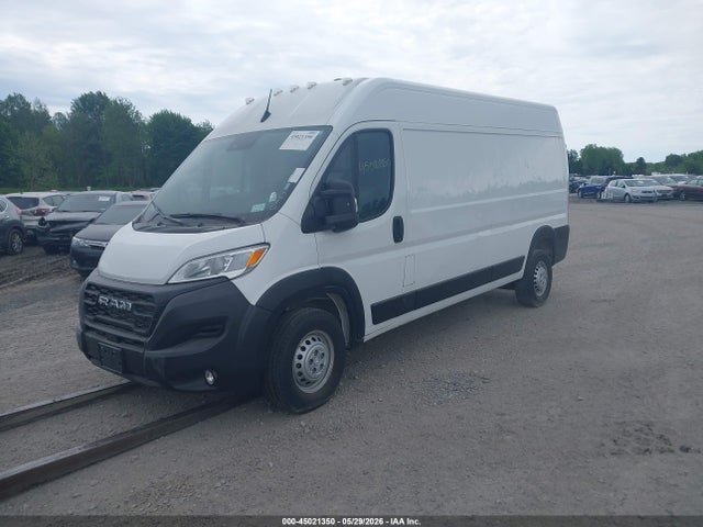 45021350 :رقم المزاد ، 3C6MRVHG1SE546376 vin ، 2025 Ram Promaster 3500 Tradesman High Roof 159 Wb W/pass Seat مزاد بيع