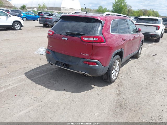 2014 Jeep Cherokee Limited მანქანა იყიდება აუქციონზე, vin: 1C4PJMDS9EW207599, აუქციონის ნომერი: 45021352