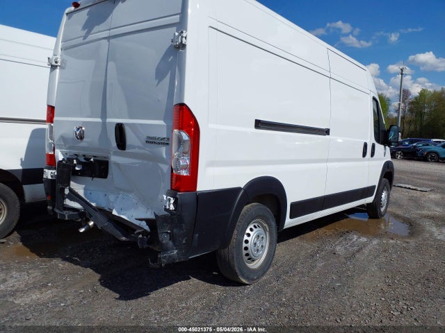 45021375 :رقم المزاد ، 3C6MRVHGXSE546389 vin ، 2025 Ram Promaster 3500 Tradesman High Roof 159 Wb W/pass Seat مزاد بيع