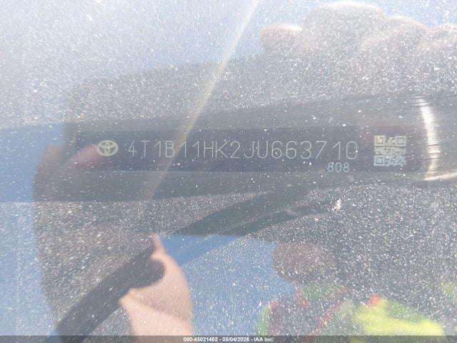 Продаж на аукціоні авто 2018 Toyota Camry Se, vin: 4T1B11HK2JU663710, номер лоту: 45021402