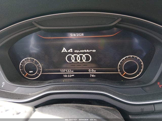 45021421 :رقم المزاد ، WAUDNAF49HN047042 vin ، 2017 Audi A4 2.0t Season Of Audi Premium مزاد بيع
