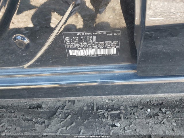 45021426 :رقم المزاد ، 4S3GKAA69J3624199 vin ، 2018 Subaru Impreza 2.0i مزاد بيع