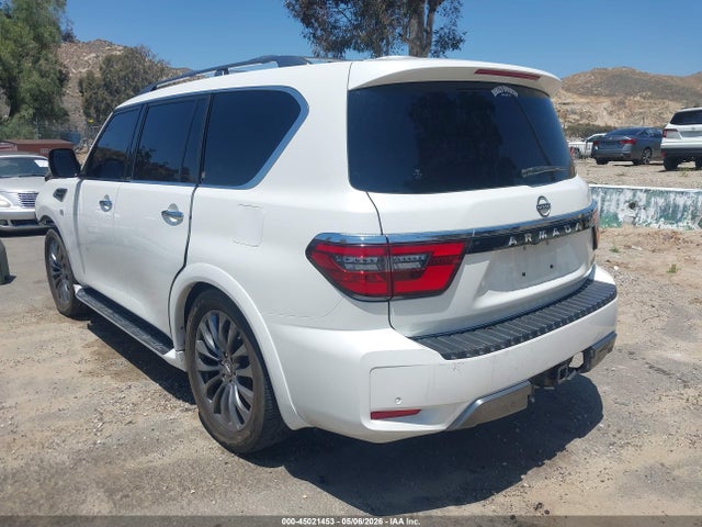 45021453 :رقم المزاد ، JN8AY2DB6N9810776 vin ، 2022 Nissan Armada Platinum 4wd مزاد بيع